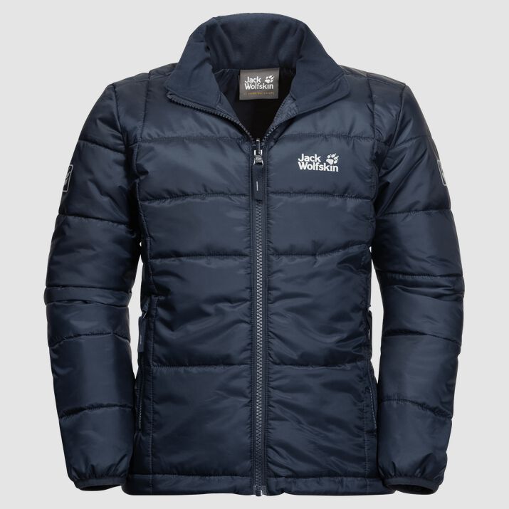 Chamarra Cortavientos Jack Wolfskin Argon Niños Azules Mexico-6741529